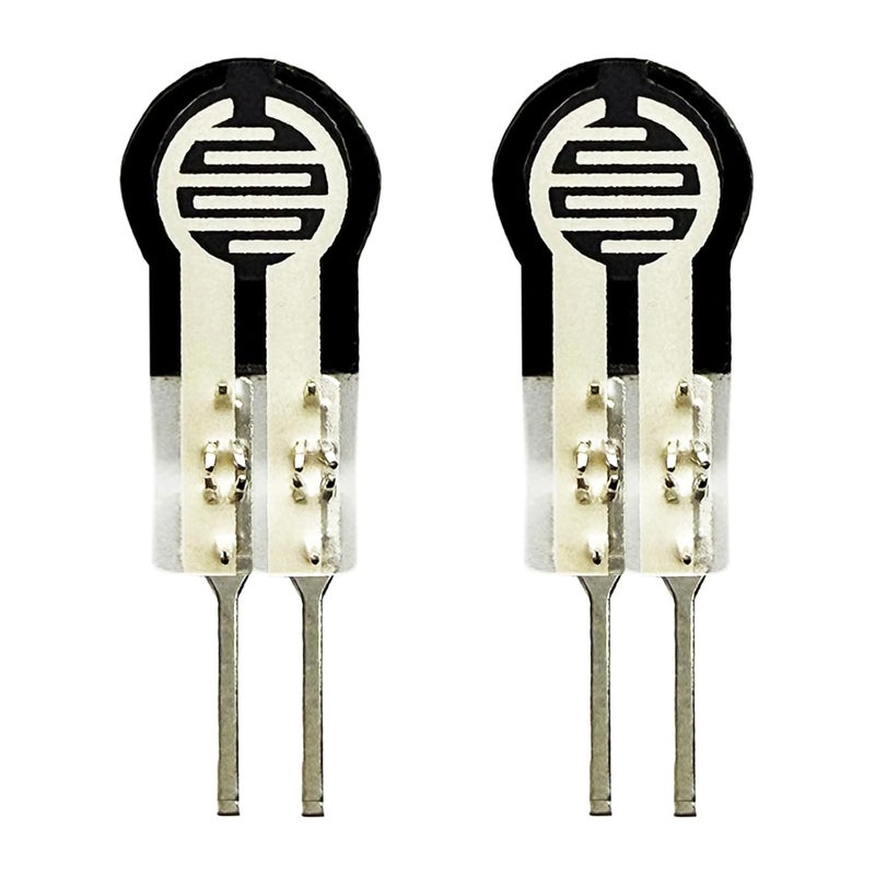 Flylin 2Pcs Thin Film Pressure Sensor, 20g-10Kg Flexible High Precise Force Sensing, Force Sensitive Resistor for Switch Smart Electronics Robot (FSR400) - Image 1